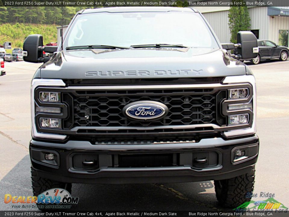 2023 Ford F250 Super Duty XLT Tremor Crew Cab 4x4 Agate Black Metallic / Medium Dark Slate Photo #8