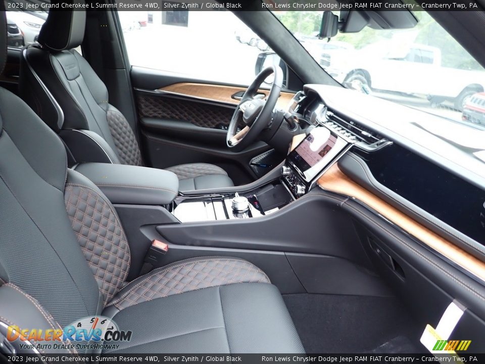 Front Seat of 2023 Jeep Grand Cherokee L Summit Reserve 4WD Photo #10