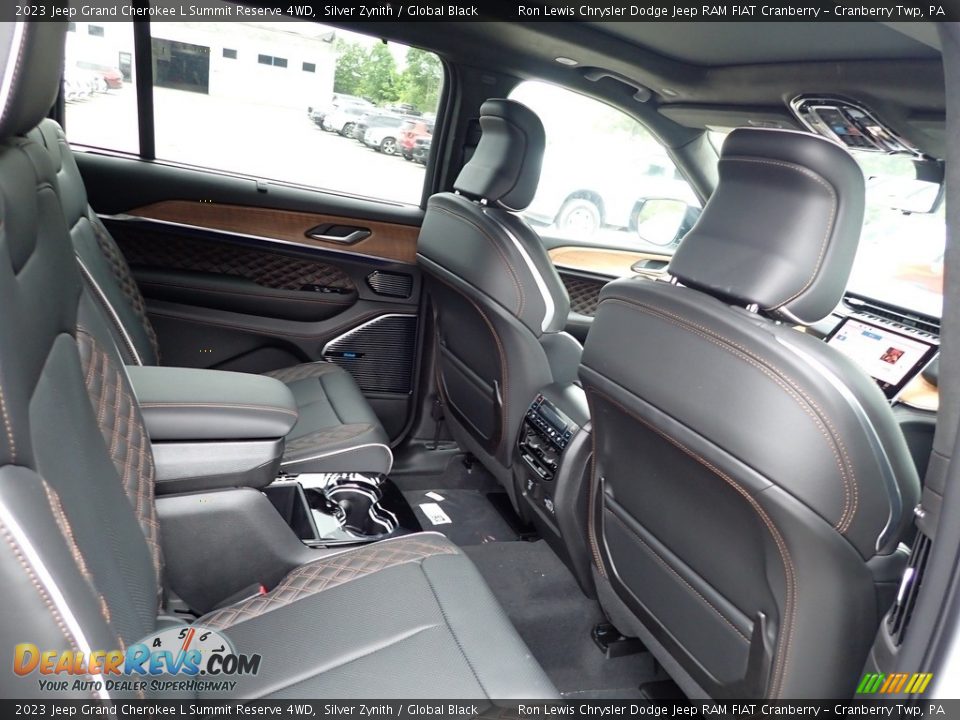 Rear Seat of 2023 Jeep Grand Cherokee L Summit Reserve 4WD Photo #11