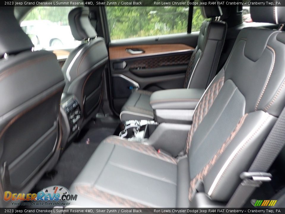 Rear Seat of 2023 Jeep Grand Cherokee L Summit Reserve 4WD Photo #12