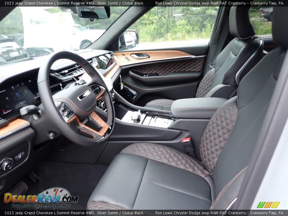 Global Black Interior - 2023 Jeep Grand Cherokee L Summit Reserve 4WD Photo #14