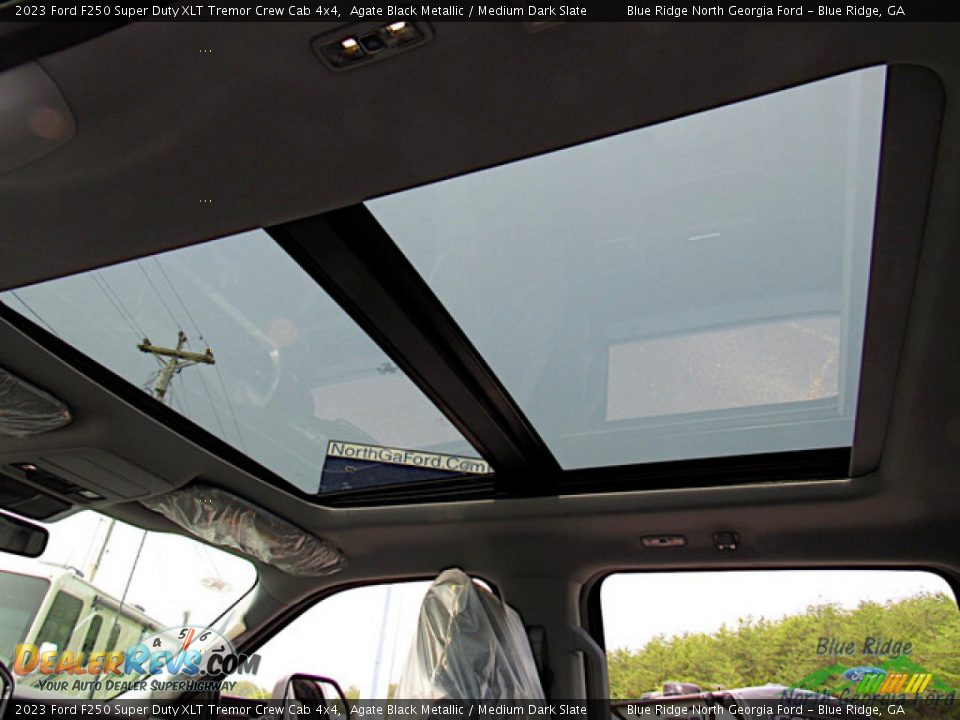 2023 Ford F250 Super Duty XLT Tremor Crew Cab 4x4 Agate Black Metallic / Medium Dark Slate Photo #24