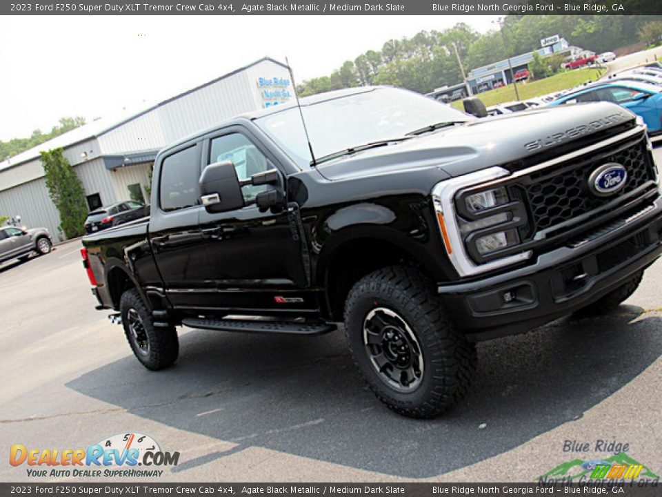 2023 Ford F250 Super Duty XLT Tremor Crew Cab 4x4 Agate Black Metallic / Medium Dark Slate Photo #27