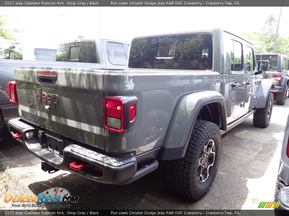 2023 Jeep Gladiator Rubicon 4x4 Sting-Gray / Black Photo #4