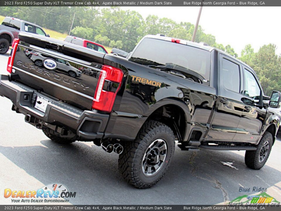 2023 Ford F250 Super Duty XLT Tremor Crew Cab 4x4 Agate Black Metallic / Medium Dark Slate Photo #28