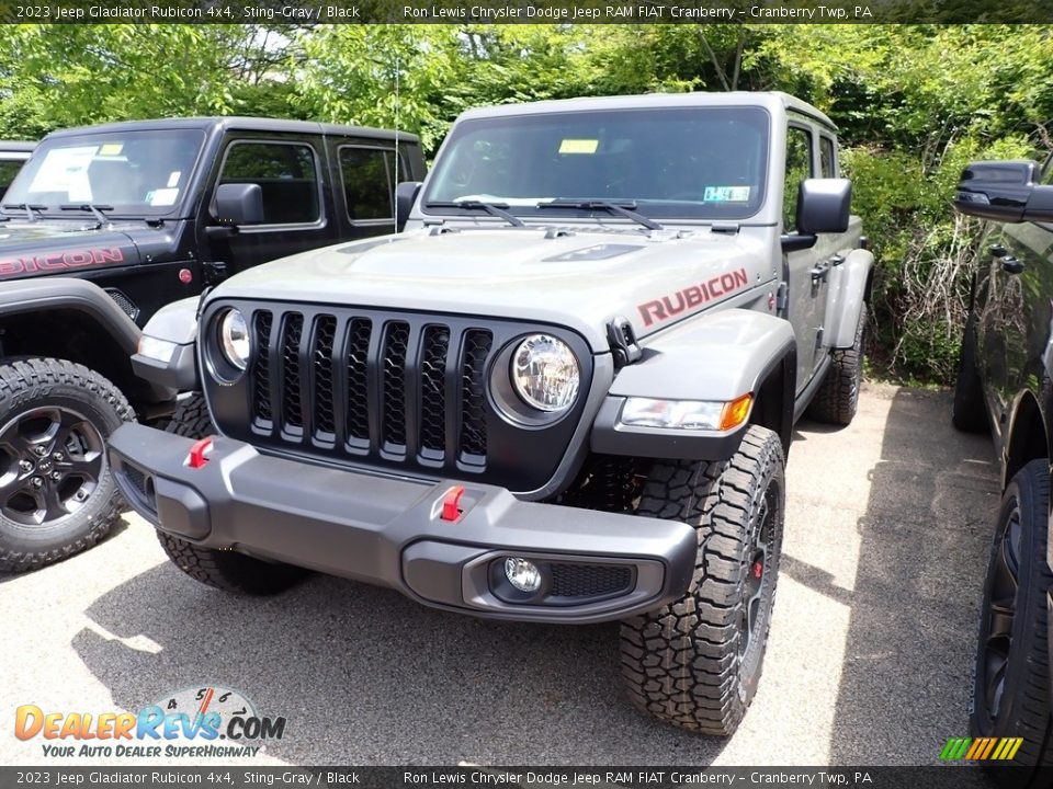 2023 Jeep Gladiator Rubicon 4x4 Sting-Gray / Black Photo #10