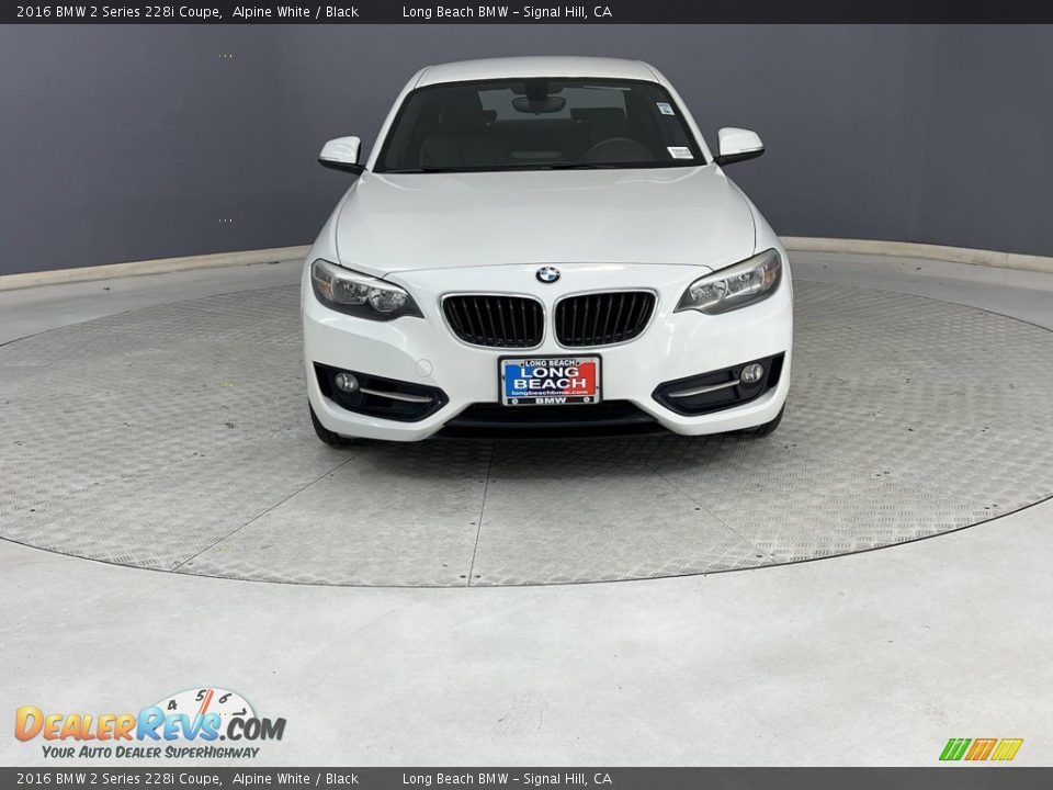 2016 BMW 2 Series 228i Coupe Alpine White / Black Photo #2