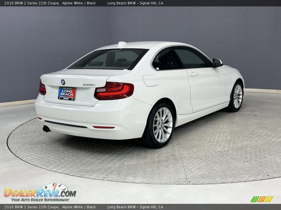 2016 BMW 2 Series 228i Coupe Alpine White / Black Photo #5