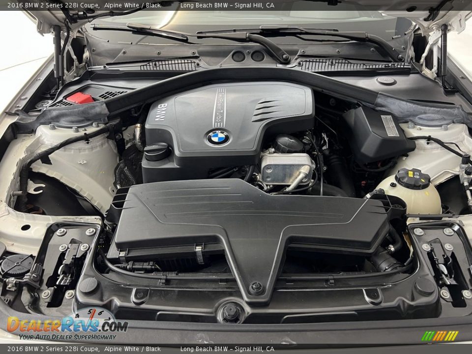 2016 BMW 2 Series 228i Coupe 2.0 Liter DI TwinPower Turbocharged DOHC 16-Valve VVT 4 Cylinder Engine Photo #9