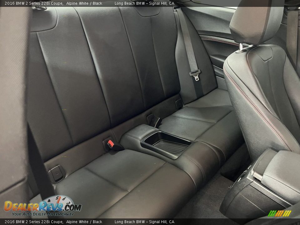 Rear Seat of 2016 BMW 2 Series 228i Coupe Photo #13