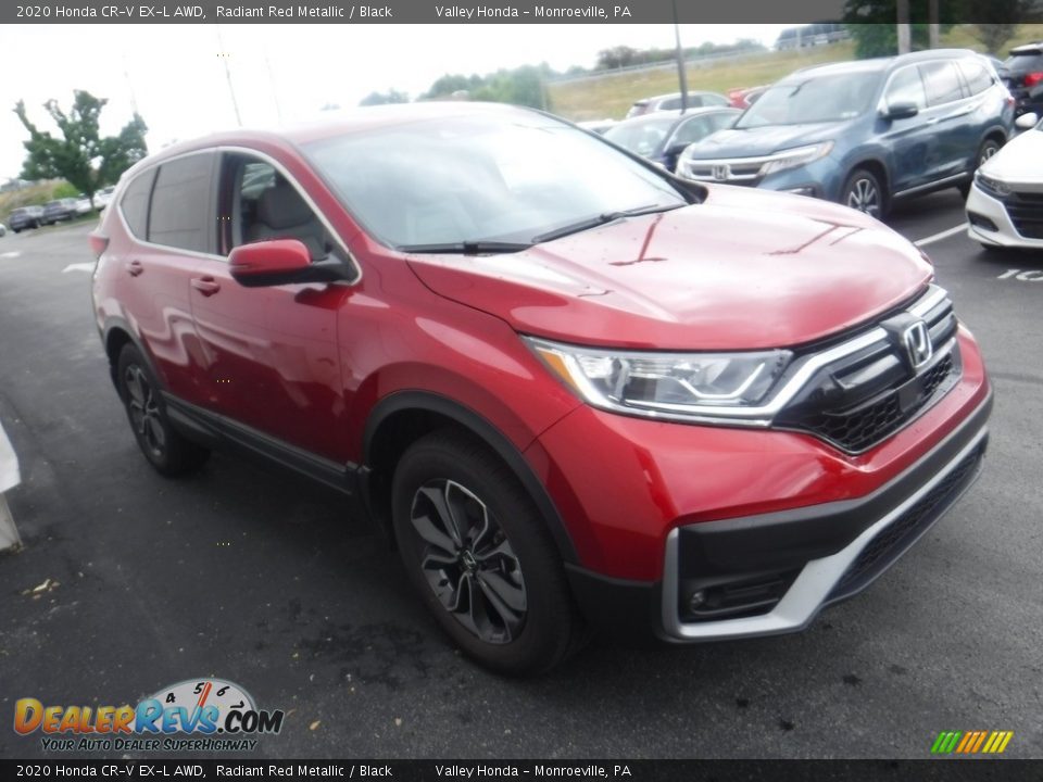 2020 Honda CR-V EX-L AWD Radiant Red Metallic / Black Photo #4