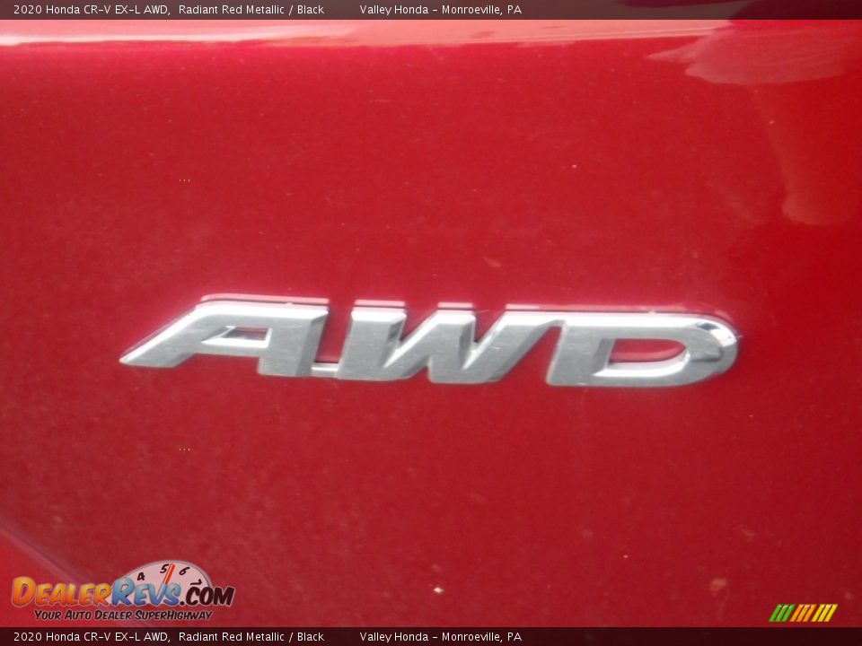2020 Honda CR-V EX-L AWD Radiant Red Metallic / Black Photo #6