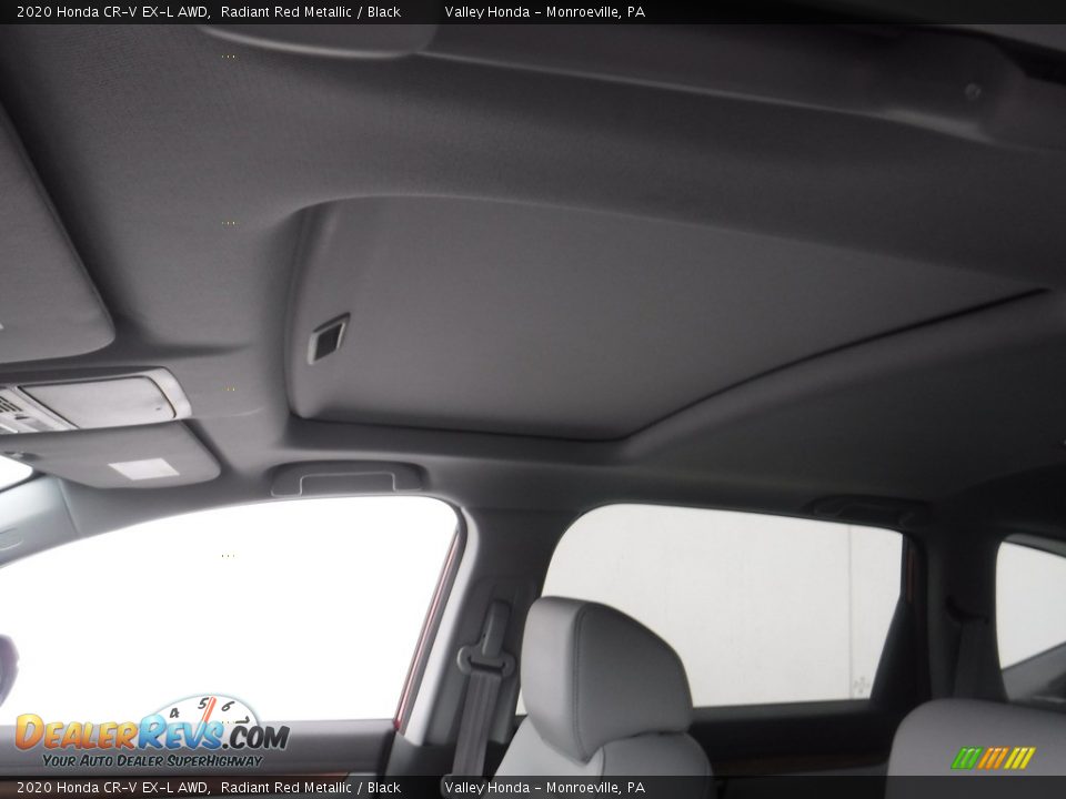 2020 Honda CR-V EX-L AWD Radiant Red Metallic / Black Photo #14