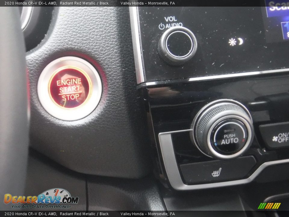 2020 Honda CR-V EX-L AWD Radiant Red Metallic / Black Photo #17