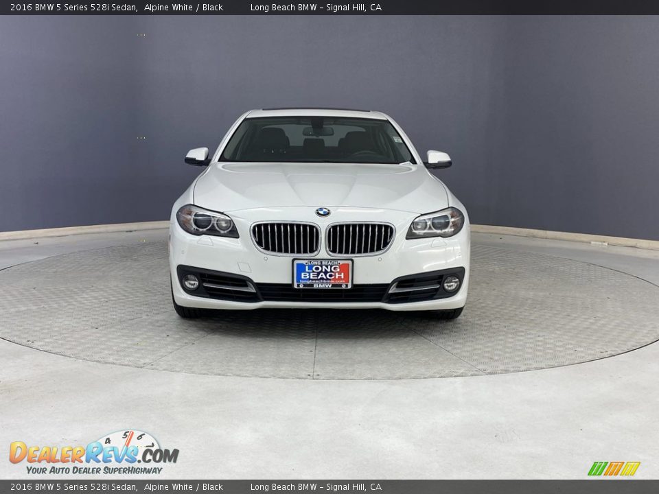 2016 BMW 5 Series 528i Sedan Alpine White / Black Photo #2