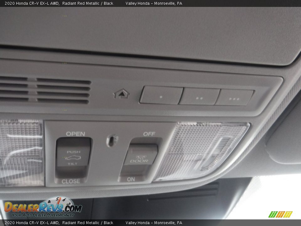 2020 Honda CR-V EX-L AWD Radiant Red Metallic / Black Photo #22