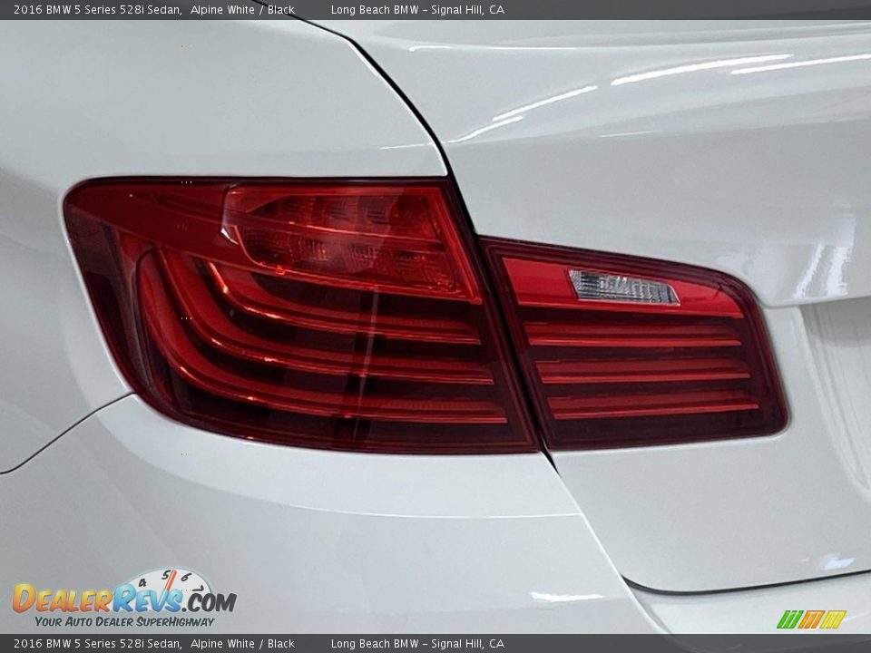 2016 BMW 5 Series 528i Sedan Alpine White / Black Photo #8