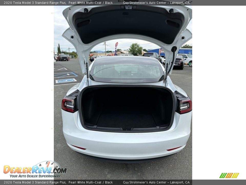 2020 Tesla Model 3 Standard Range Plus Pearl White Multi-Coat / Black Photo #7