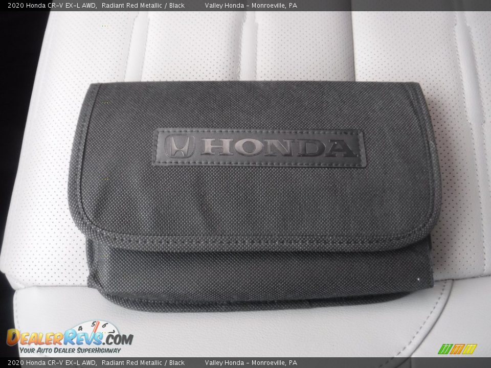 2020 Honda CR-V EX-L AWD Radiant Red Metallic / Black Photo #31