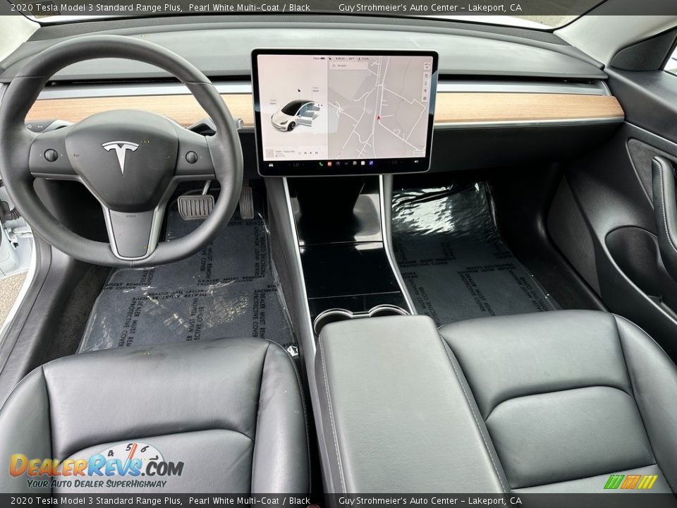 Black Interior - 2020 Tesla Model 3 Standard Range Plus Photo #13