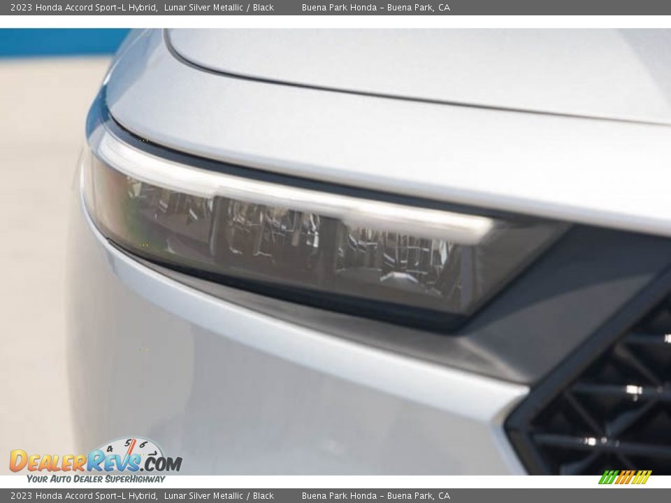 2023 Honda Accord Sport-L Hybrid Lunar Silver Metallic / Black Photo #4
