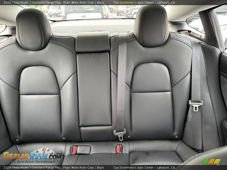 Rear Seat of 2020 Tesla Model 3 Standard Range Plus Photo #15