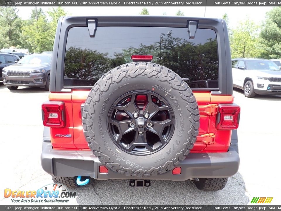 2023 Jeep Wrangler Unlimited Rubicon 4XE 20th Anniversary Hybrid Wheel Photo #4