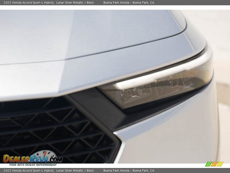 2023 Honda Accord Sport-L Hybrid Lunar Silver Metallic / Black Photo #5