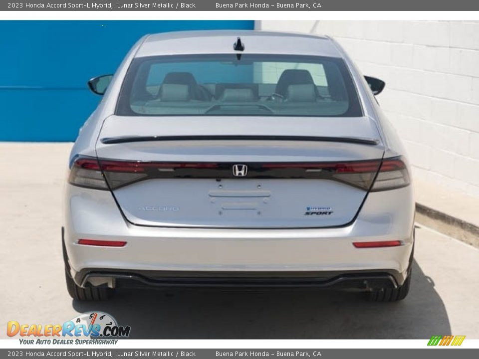 2023 Honda Accord Sport-L Hybrid Lunar Silver Metallic / Black Photo #7