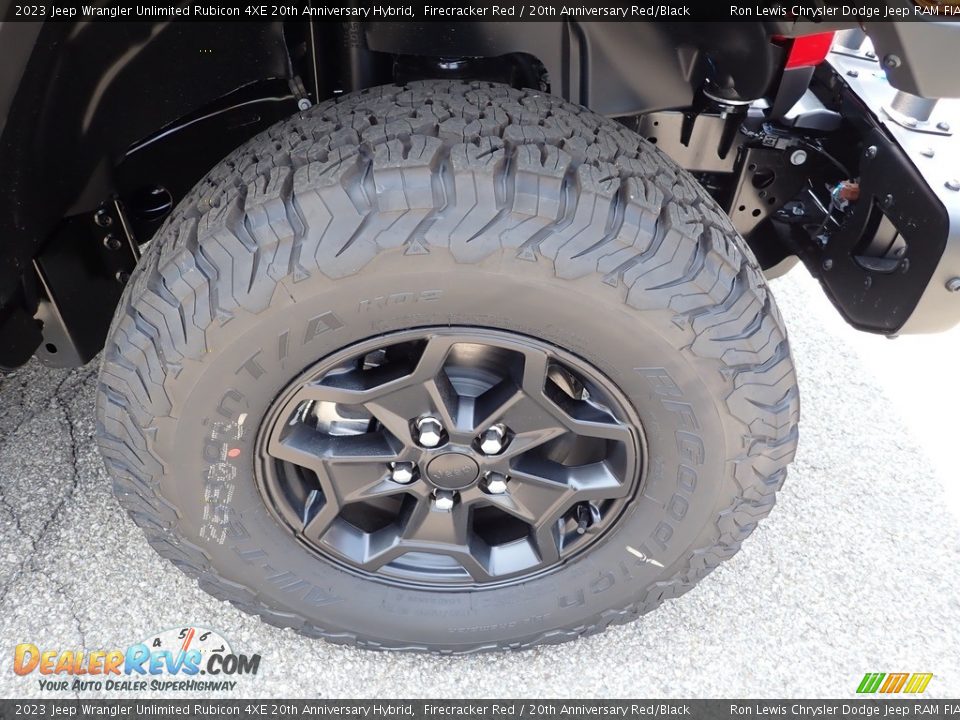 2023 Jeep Wrangler Unlimited Rubicon 4XE 20th Anniversary Hybrid Wheel Photo #9