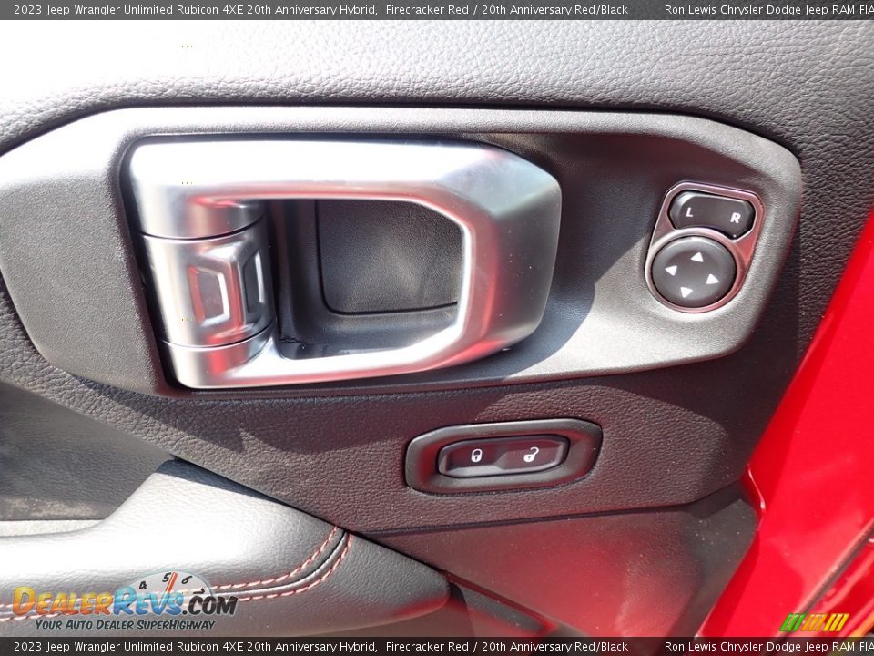 Door Panel of 2023 Jeep Wrangler Unlimited Rubicon 4XE 20th Anniversary Hybrid Photo #15