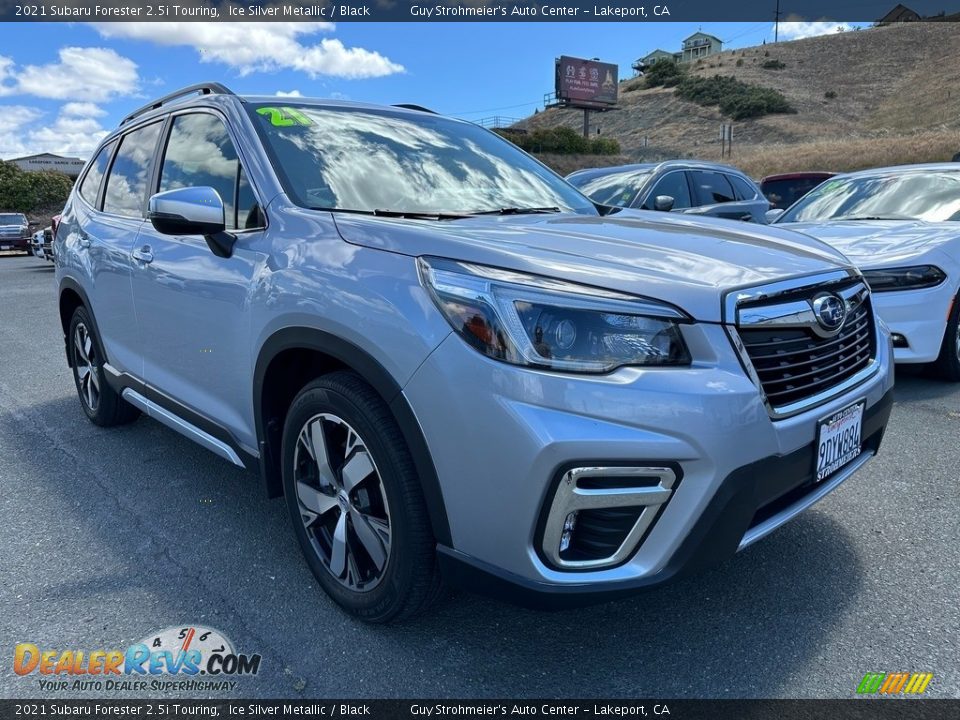 2021 Subaru Forester 2.5i Touring Ice Silver Metallic / Black Photo #1