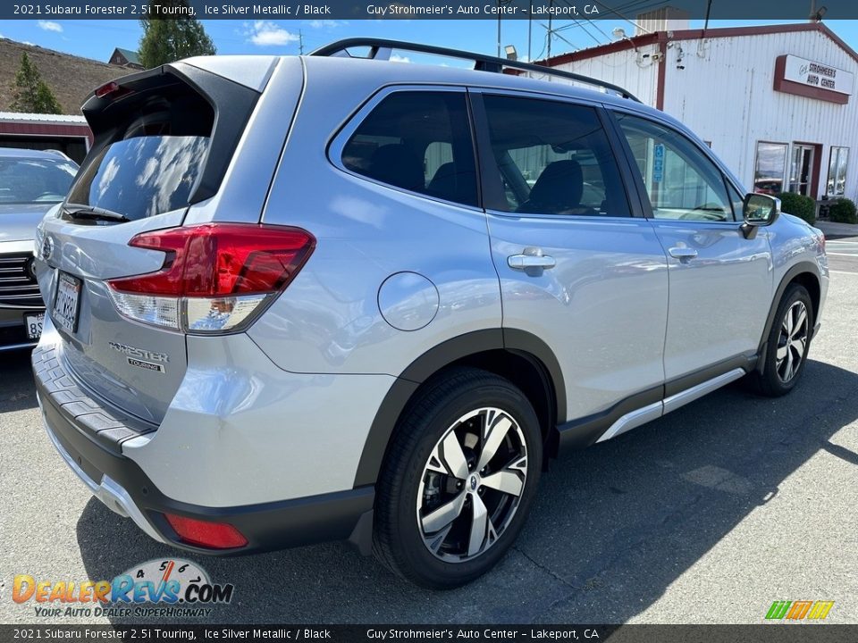 2021 Subaru Forester 2.5i Touring Ice Silver Metallic / Black Photo #6