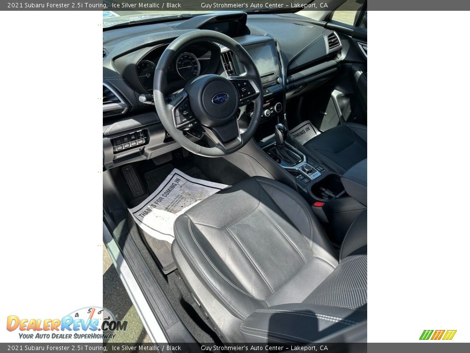 2021 Subaru Forester 2.5i Touring Ice Silver Metallic / Black Photo #8