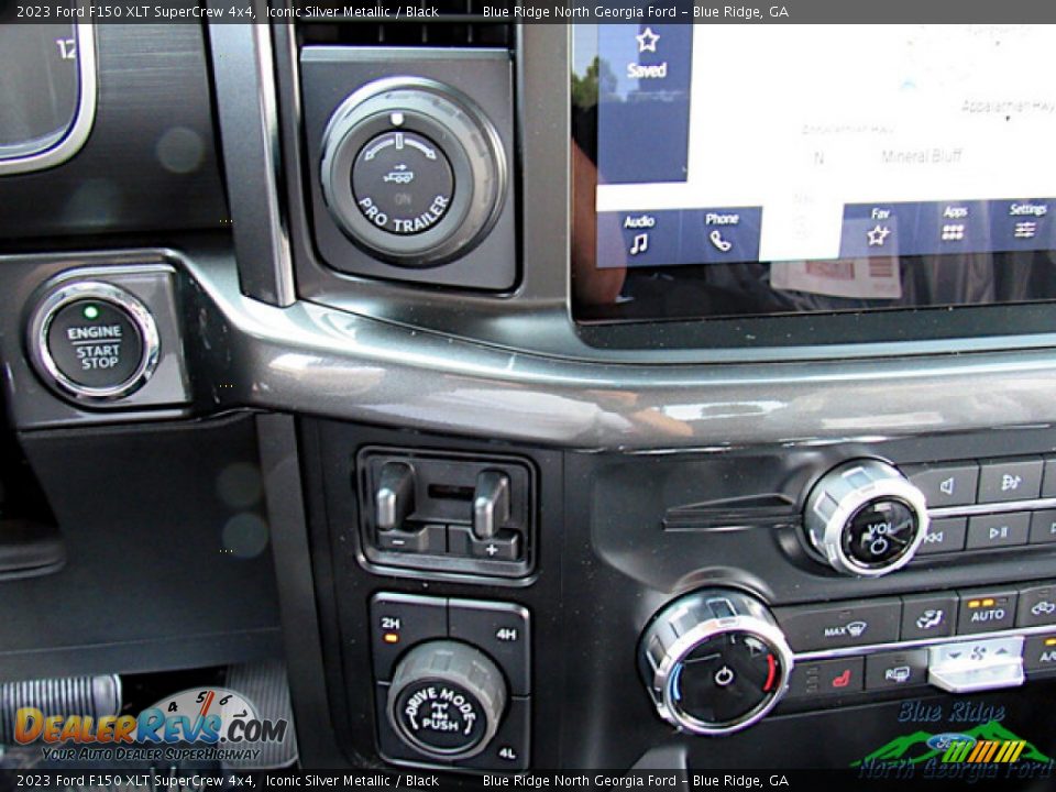 2023 Ford F150 XLT SuperCrew 4x4 Iconic Silver Metallic / Black Photo #22