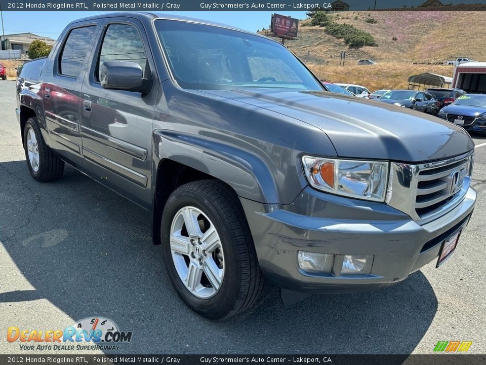 2012 Honda Ridgeline RTL Polished Metal Metallic / Gray Photo #1