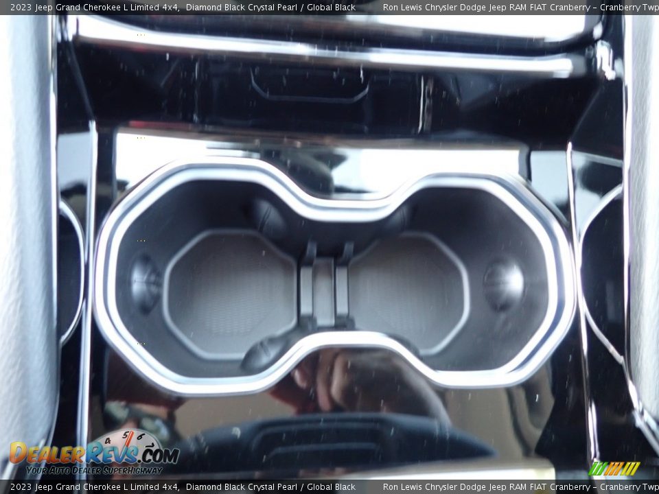 2023 Jeep Grand Cherokee L Limited 4x4 Diamond Black Crystal Pearl / Global Black Photo #19