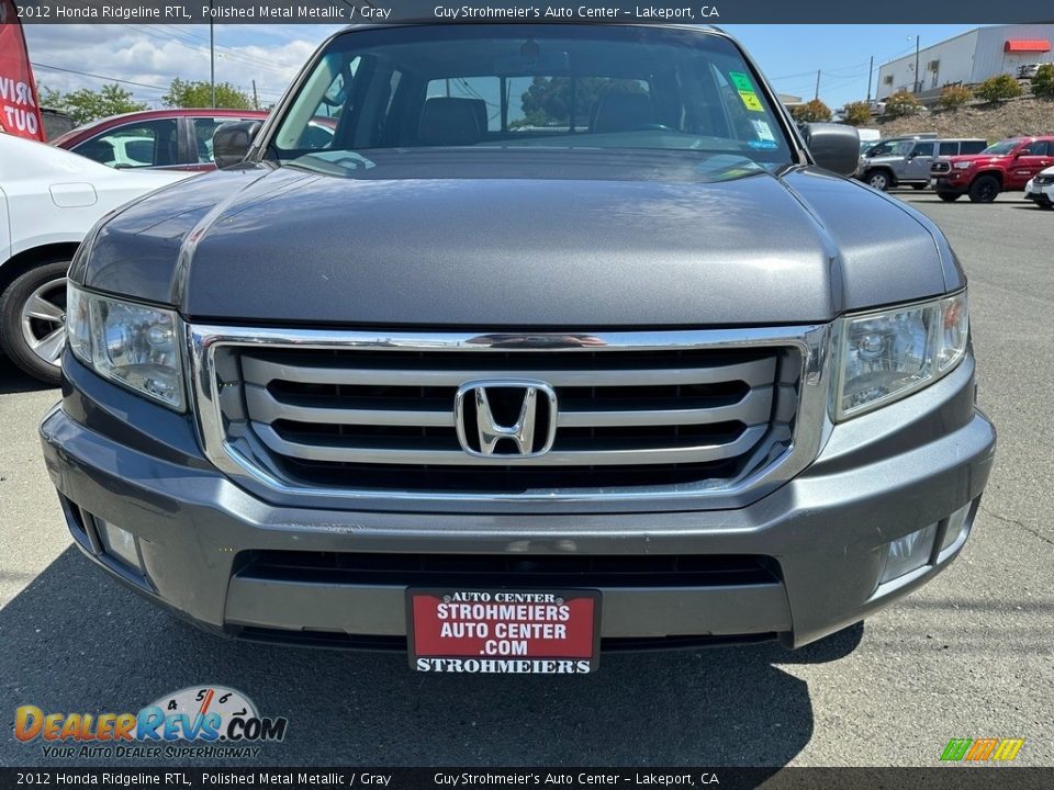 2012 Honda Ridgeline RTL Polished Metal Metallic / Gray Photo #2