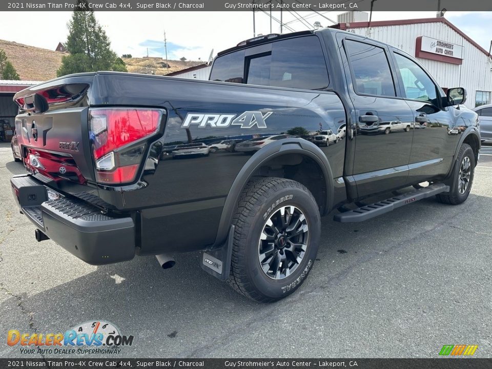 Super Black 2021 Nissan Titan Pro-4X Crew Cab 4x4 Photo #6