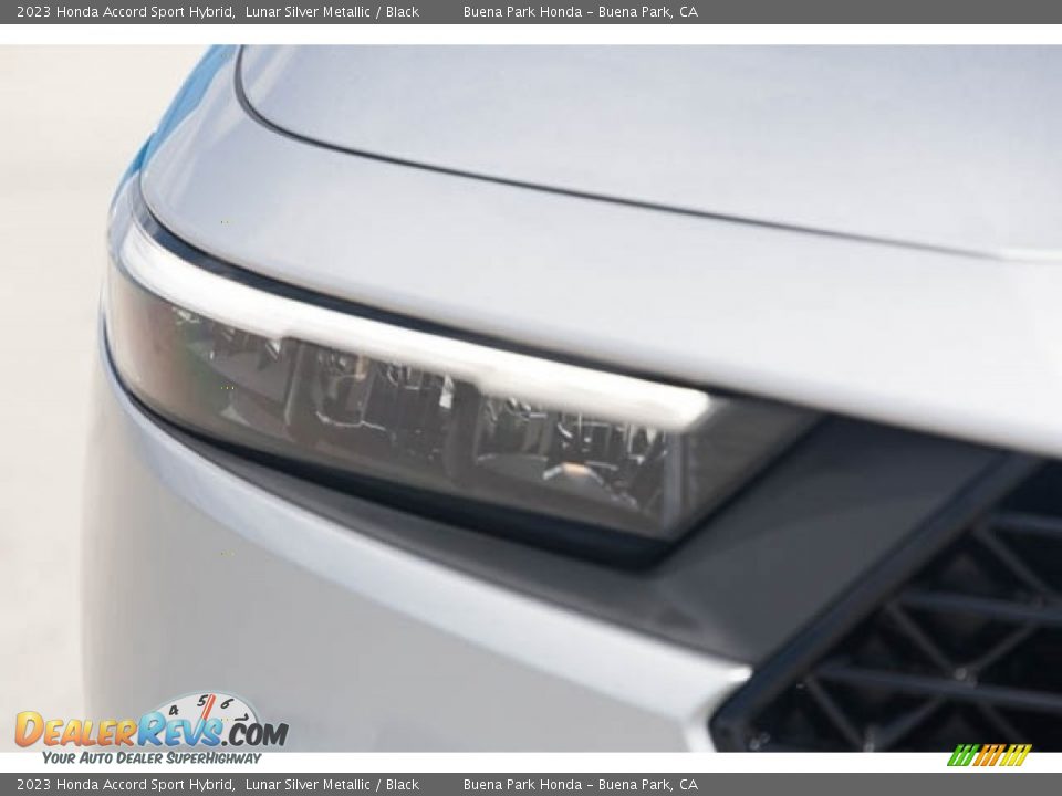 2023 Honda Accord Sport Hybrid Lunar Silver Metallic / Black Photo #4