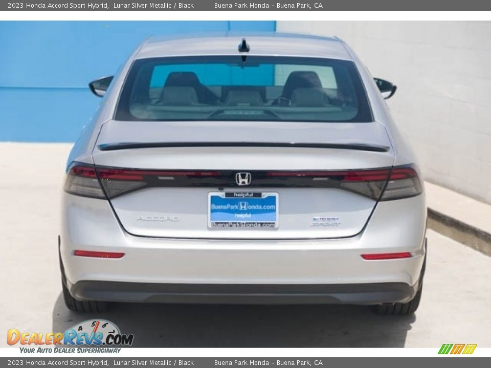 2023 Honda Accord Sport Hybrid Lunar Silver Metallic / Black Photo #7