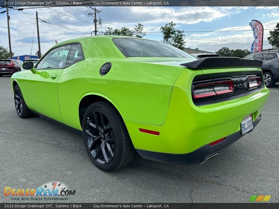 2019 Dodge Challenger SXT Sublime / Black Photo #4