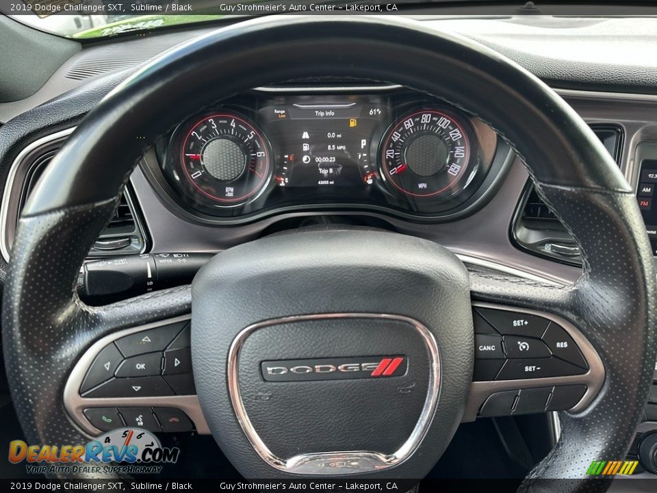 2019 Dodge Challenger SXT Steering Wheel Photo #7