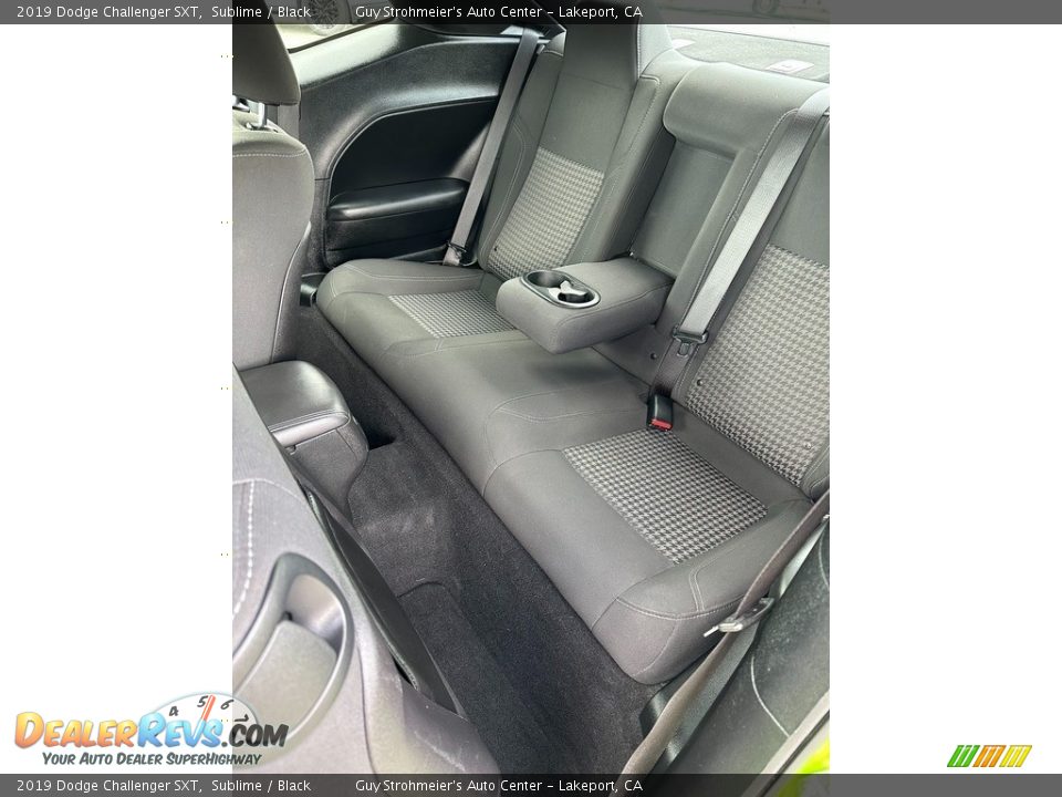 Rear Seat of 2019 Dodge Challenger SXT Photo #11