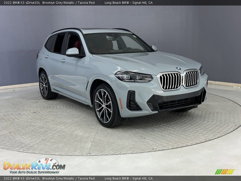 Brooklyn Grey Metallic 2022 BMW X3 sDrive30i Photo #3