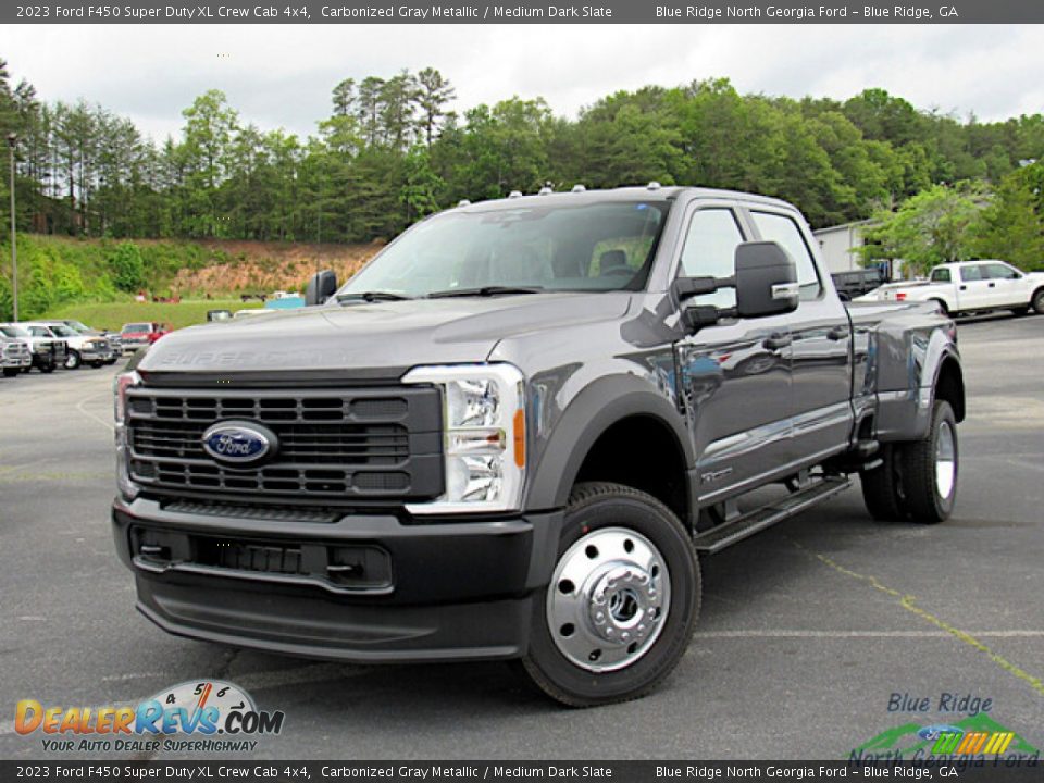 2023 Ford F450 Super Duty XL Crew Cab 4x4 Carbonized Gray Metallic / Medium Dark Slate Photo #1