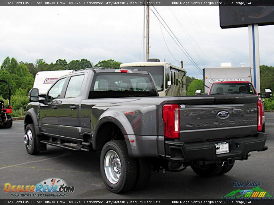 2023 Ford F450 Super Duty XL Crew Cab 4x4 Carbonized Gray Metallic / Medium Dark Slate Photo #3