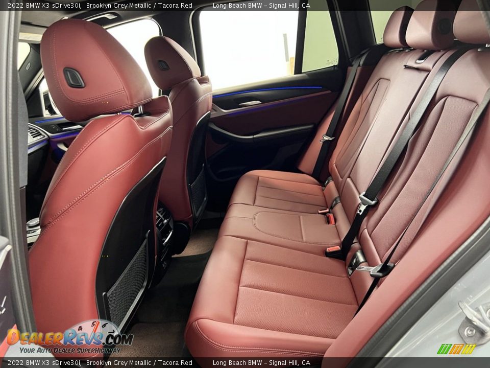 Rear Seat of 2022 BMW X3 sDrive30i Photo #18