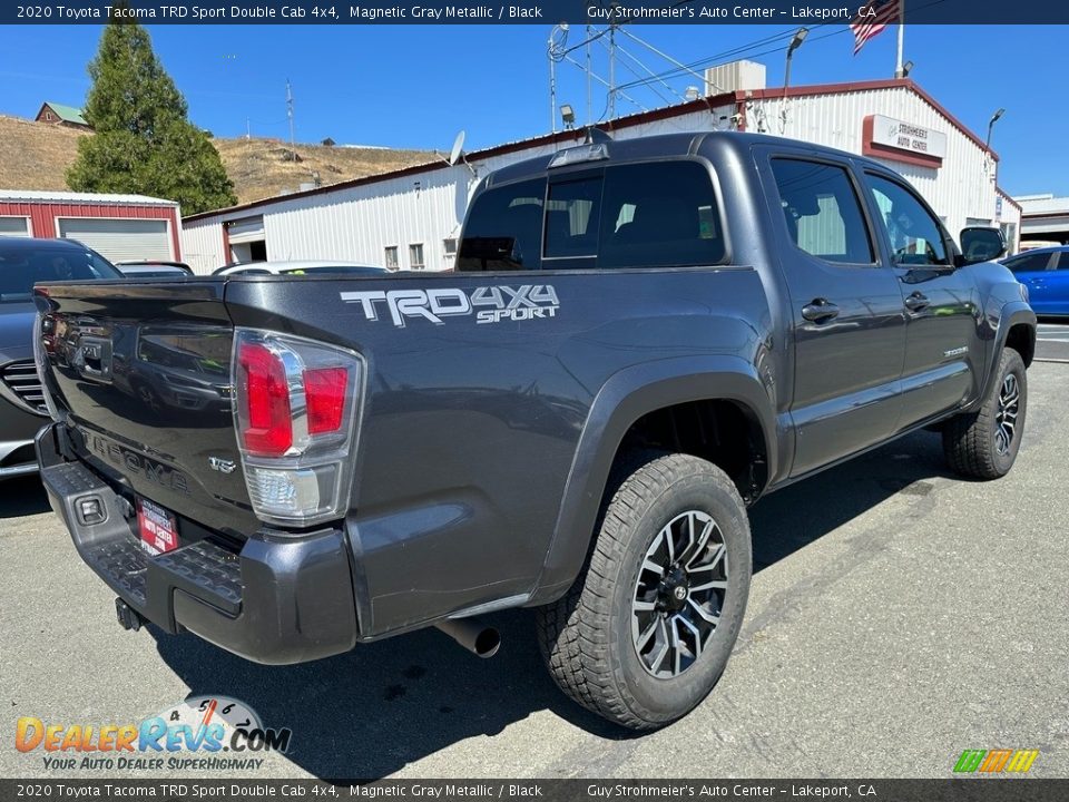 2020 Toyota Tacoma TRD Sport Double Cab 4x4 Magnetic Gray Metallic / Black Photo #6