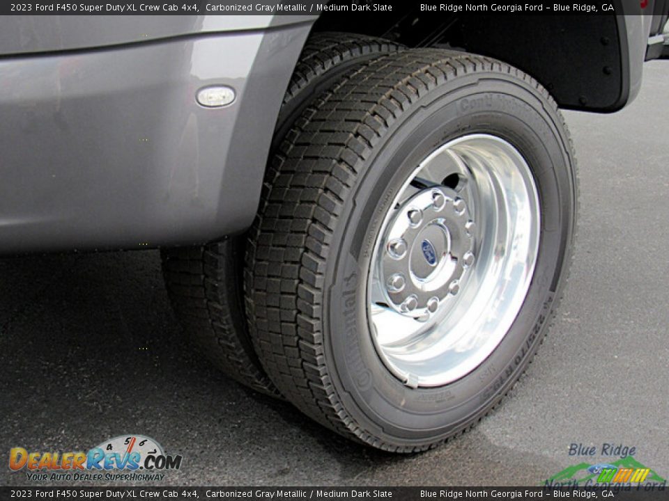2023 Ford F450 Super Duty XL Crew Cab 4x4 Carbonized Gray Metallic / Medium Dark Slate Photo #9